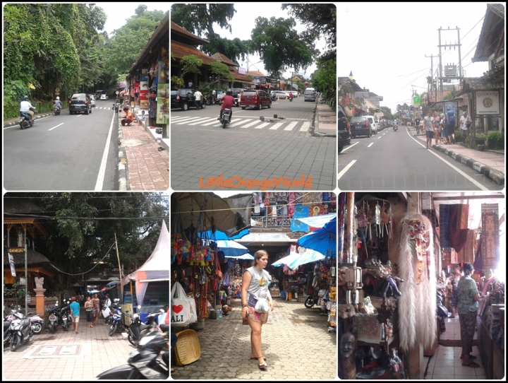 Ubud Market and streets